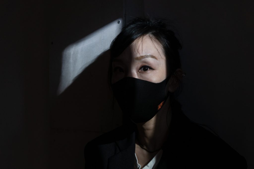 國泰航空空中服務員工會新一屆理事會在職工盟解散後兩個月上任,外務副主席蕭詠恩形容,後職工盟時代如摸著石頭過河,沒有前人分享經驗、簡單行動「都只能靠Google和常識」。(Nasha Chan 攝)